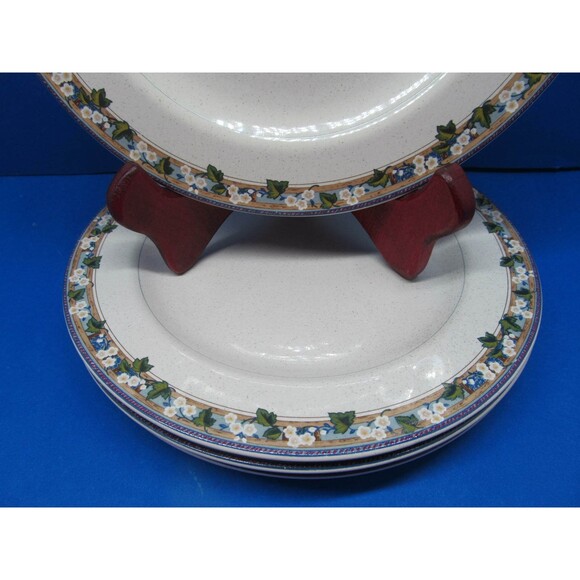 Christopher Stuart Springfest 8" Salad plates Bundle of 4 - Picture 5 of 9